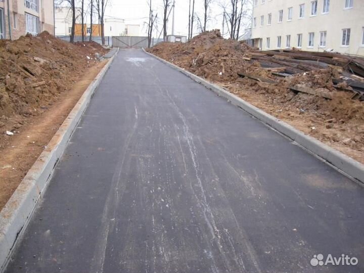 Асфальтирование дороги