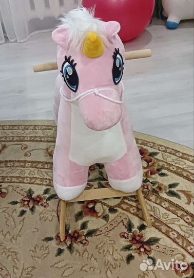 Детская качалка лошадь