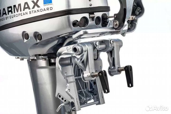 Sharmax SM9.9HS новый. 2х.т лодочный мотор