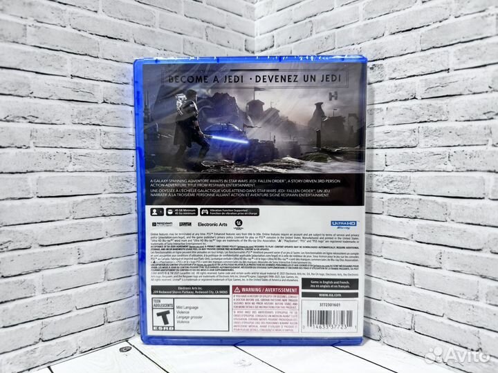 Star Wars Jedi Fallen Order (Новый диск) PS5