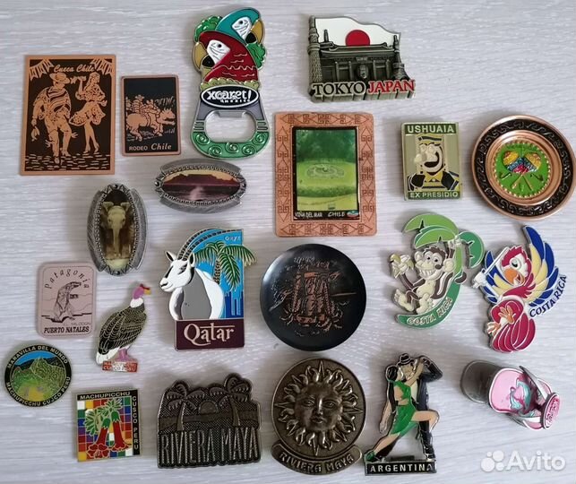 Магниты сувенирные на холодильник