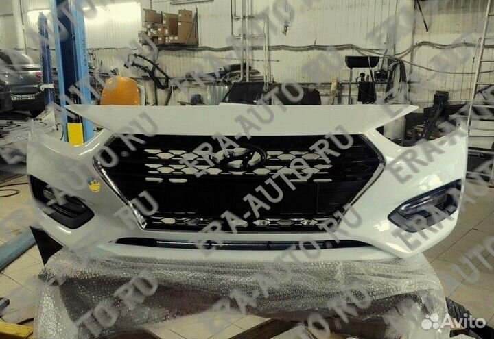 Бампер со скалада