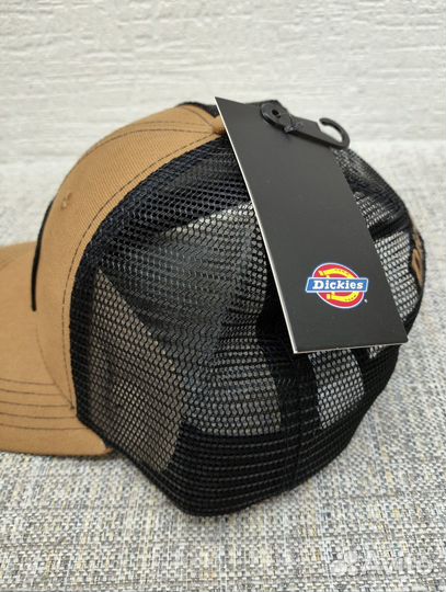 Бейсболка с сеткой Dickies Logo Brown (Оригинал)
