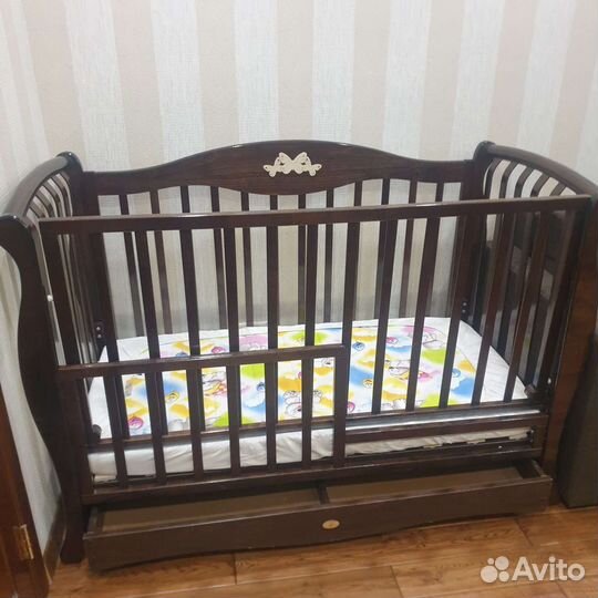 Детская кроватка Можга красная звезда