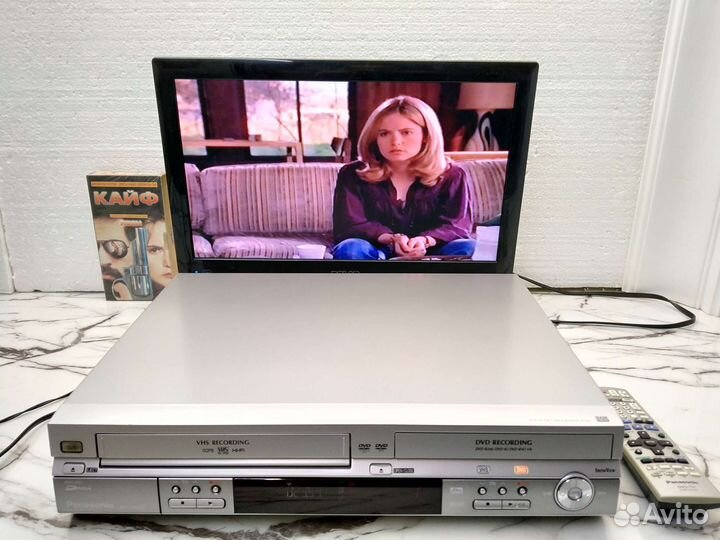 Рекордер DVD+VCR Panasonic DMR-ES30 Оцифровка VHS