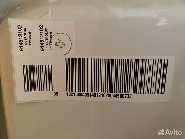 Стиральная машина electrolux