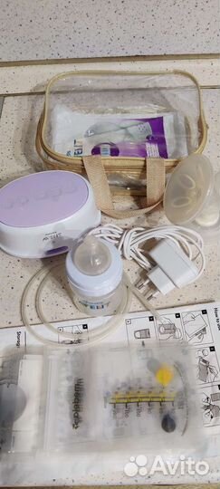 Молокоотсос avent электрический