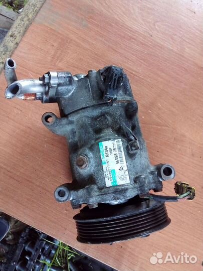 Компрессор кондиционера peugeot citroen