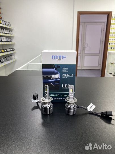 Светодиодные лампы MTF Light dynamic vision H7