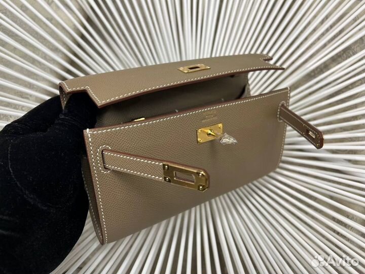 Сумка Hermes Kelly To Go Etoupe