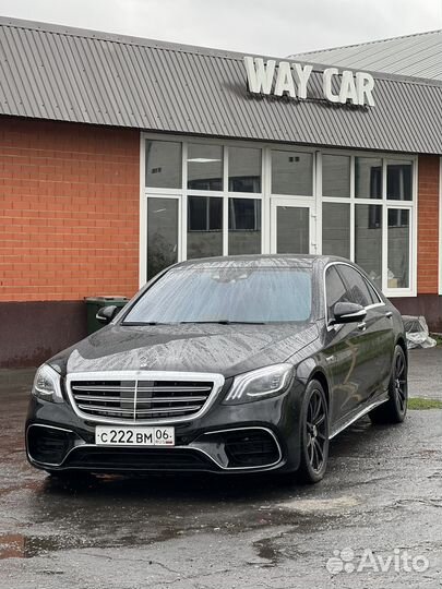 Обвес S63 w222 рестайлинг