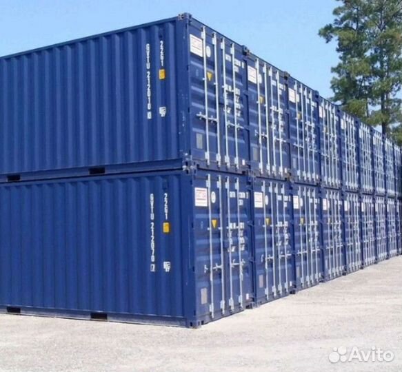 20 и 40-футовые морские контейнеры