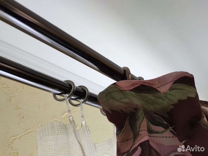 Кованые карнизы, полностью металл, премиум