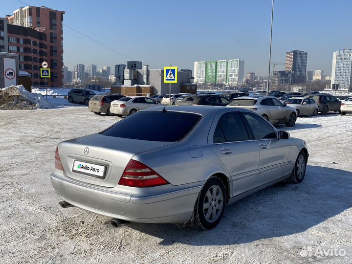 Mercedes-Benz S-класс 3.2 AT, 2002, 498 000 км