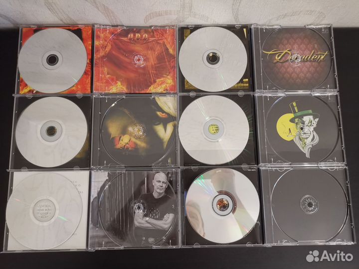 6шт. CD U.D.O. (Accept) Лицензия Fono, цена за все