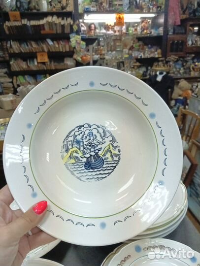 Тарелки СССР разные