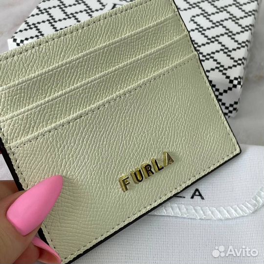 Картхолдер Furla бежевый