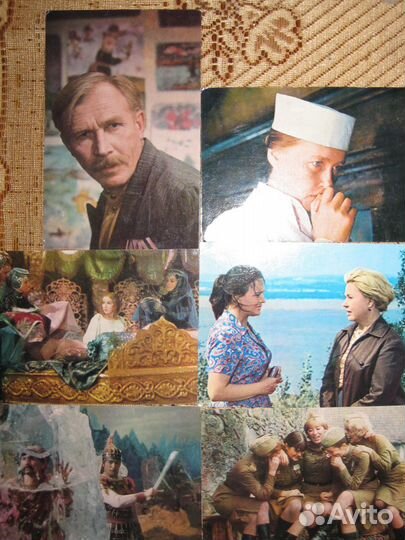 Любимые актеры в кинофильмах прошлого века