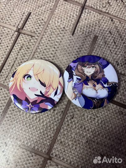 Genshin impact значки