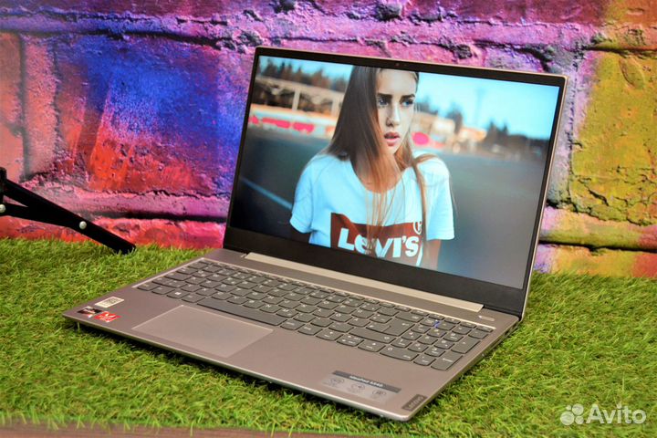 Мощный, тонкий ноутбук Lenovo / Ryzen 5 / SSD