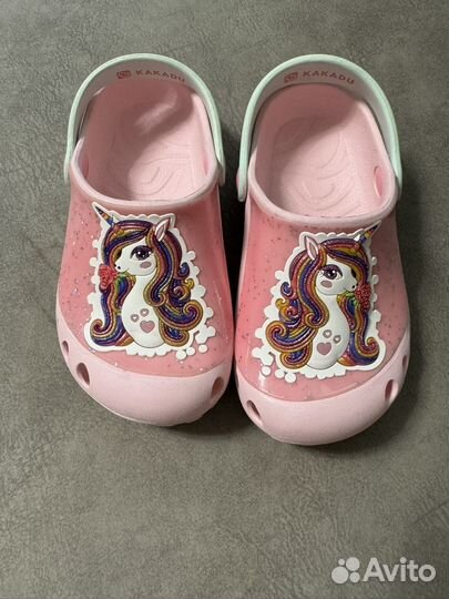 Кроксы для девочки 27 размер