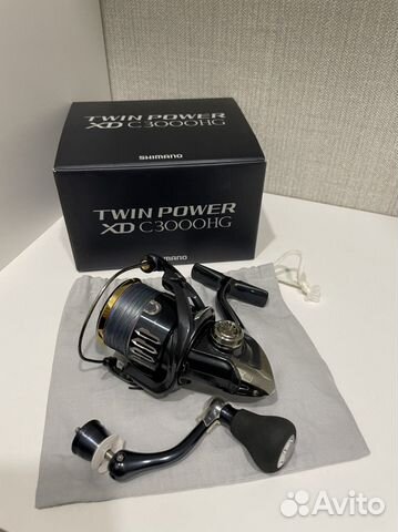 Катушка shimano twin power 17 XD C3000HG