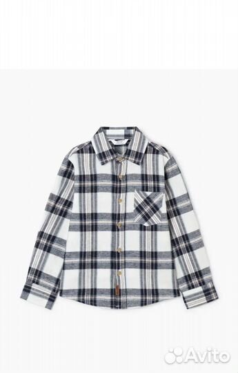 Рубашка в клетку gloria jeans (92)