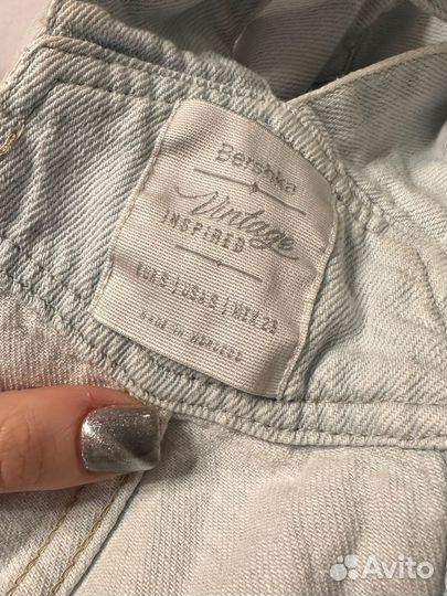 Комбинезон летний bershka 44-46 джинсовый