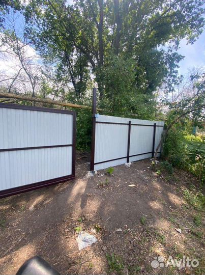 Заборы из профнастила