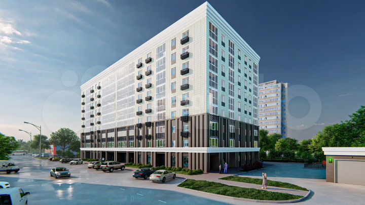 2-к. квартира, 42,2 м², 8/9 эт.