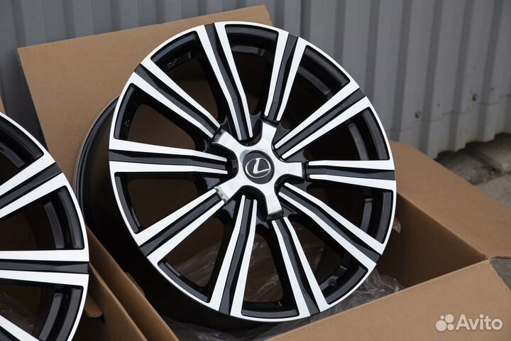 Диски 21 5*150 Toyota LC200 Lexus 570Чёрные с Поли