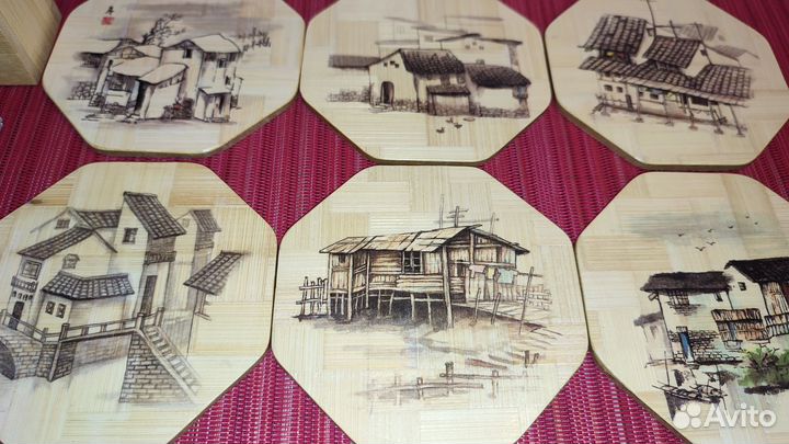 Вилки ложки для закусок, подставки по горячее