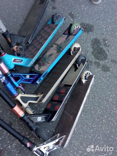 Трюковой самокат запчасти