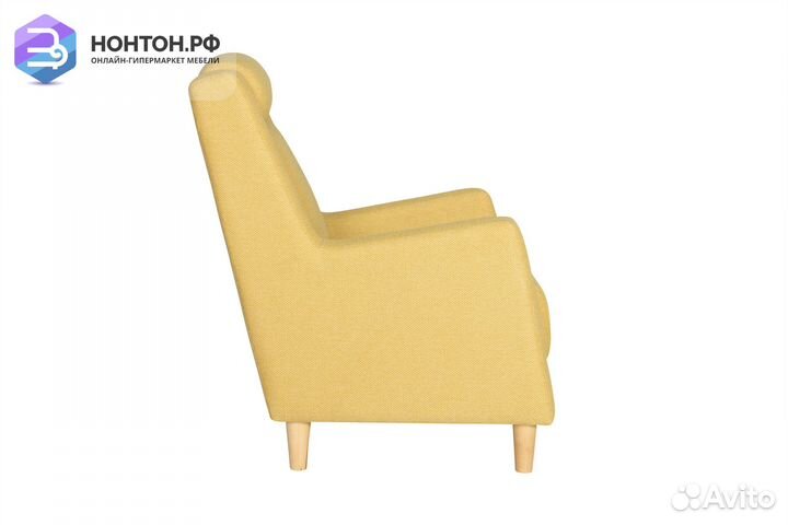 Кресло Дилан желтое