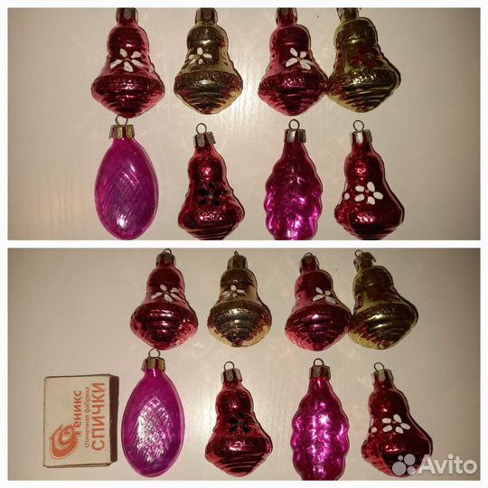 Елочные игрушки из СССР