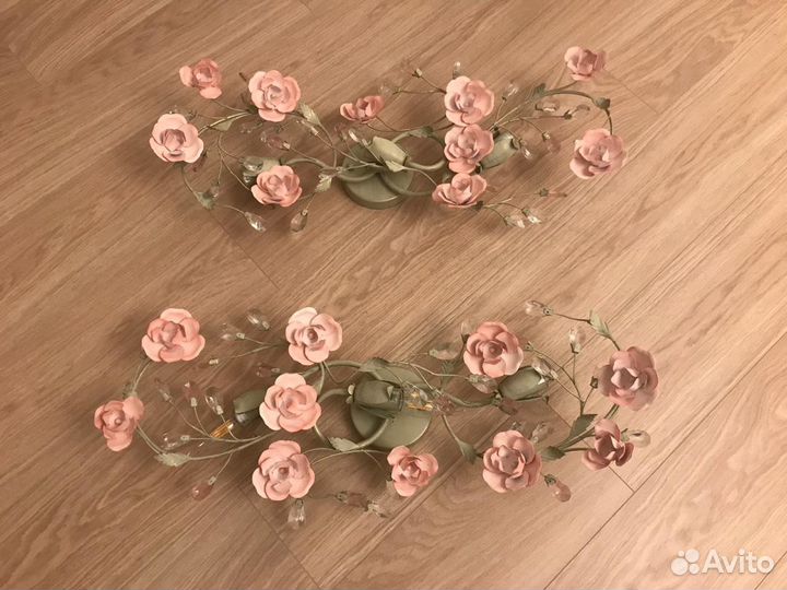 Светильники) Бра розы Odeon Италия