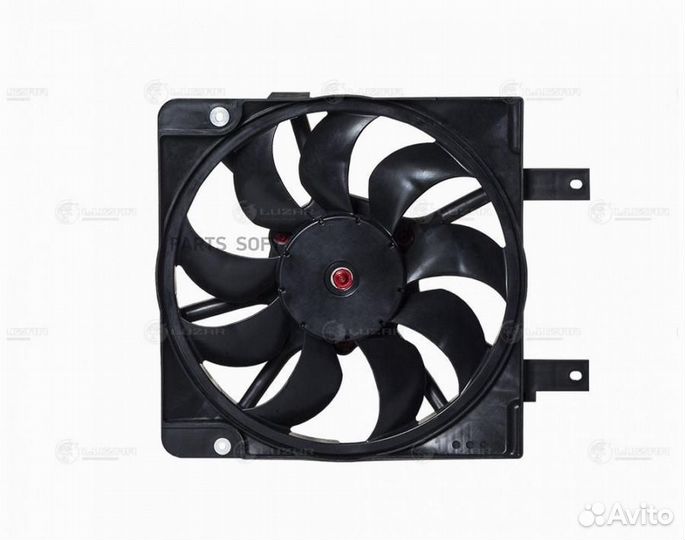 Вентилятор двигателя Лада 2170-72 Приора (с кожухо