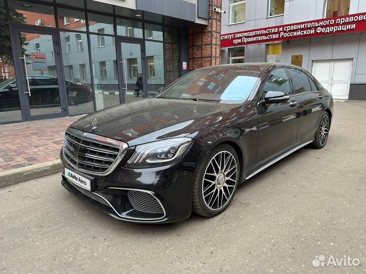 Mercedes-Benz S-класс AMG 5.5 AT, 2014, 140 000 км