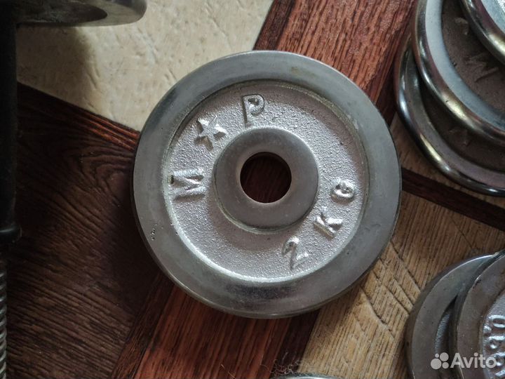 Набор гантелей, разборные