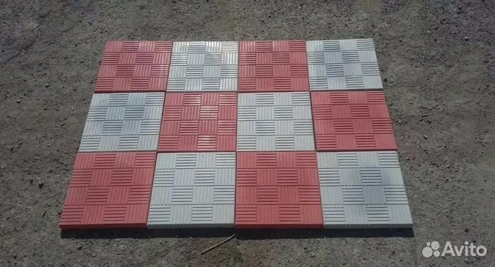 Тротуарная плитка Паркет
