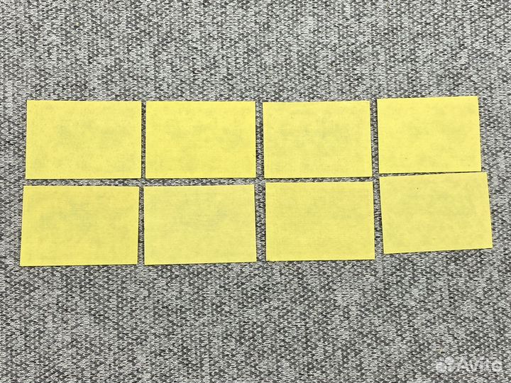 Набор из 8 коллекционных спичечных этикеток СССР