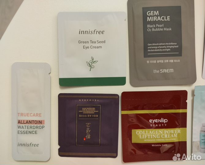 Пробники корейской косметики из Кореи