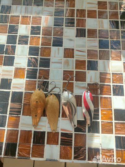 Колеблющиеся блесны Атом 2 и Rublex