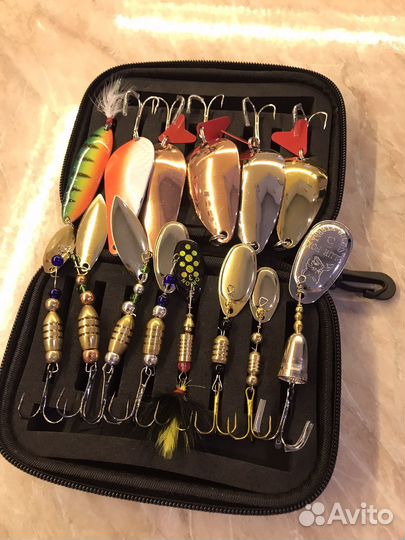 Набор колебалок + блесна