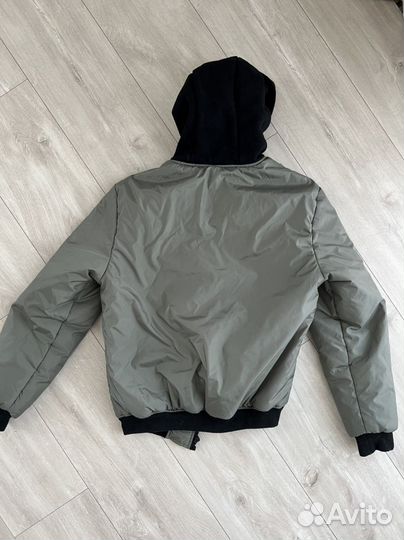 Куртка бомбер, весна, на мальчика, на рост 152