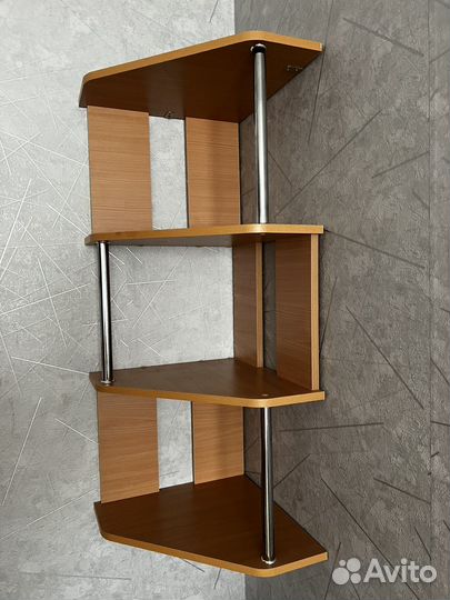 Полка настенная угловая