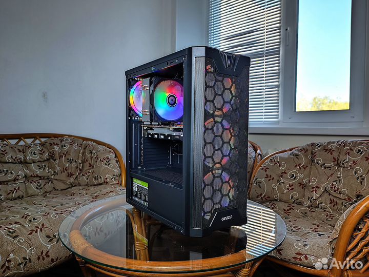 Игровой компьютер Intel 8 ядер DDR4 16Gb GTX1050Ti
