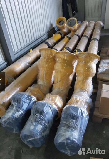 Шнековый транспортер для цемента 219mm 6m 7.5кВт