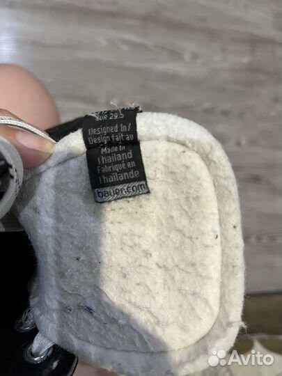 Хоккейные коньки bauer 29,5