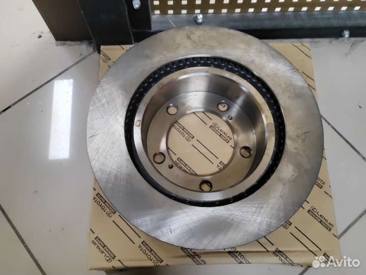 Диски тормозные передние land cruiser 200 до 2015